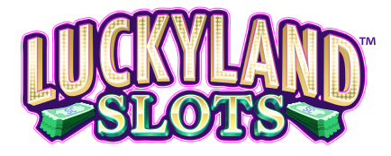 LuckyLand Slots gameplay logo